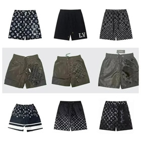Louis vuitton Fendi Dolce&Gabbana Straight mesh beach shorts-2875